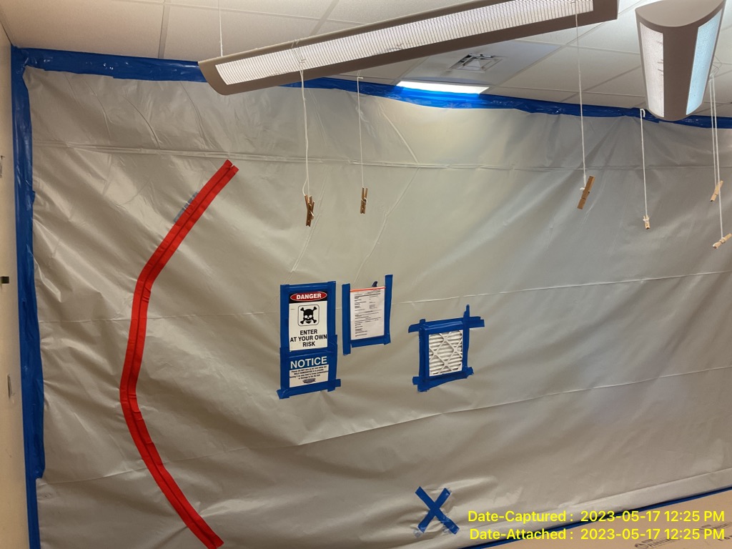 Mold Containment To Protect From Mold Spread